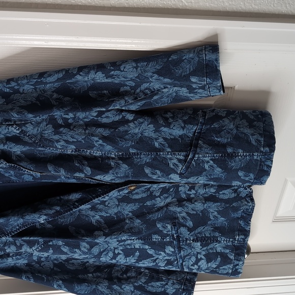 J Jill denim jacket size L - Picture 3 of 12